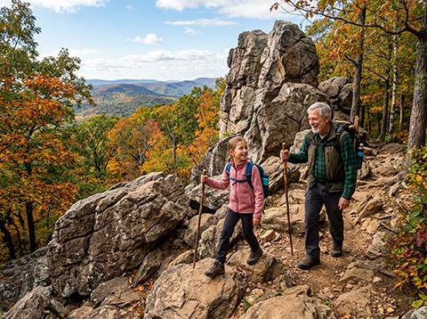Wolf Rock trail